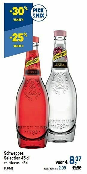 Schweppes selection hibiscus