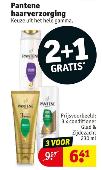 Kruidvat Pantene haarverzorging aanbieding