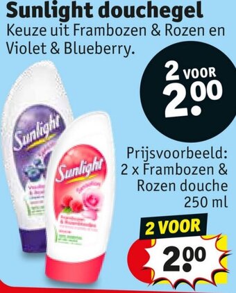 Kruidvat Sunlight douchegel aanbieding