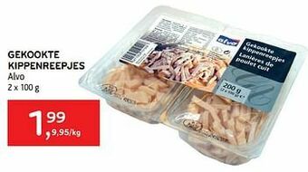 Alvo Gekookte kippenreepjes alvo aanbieding