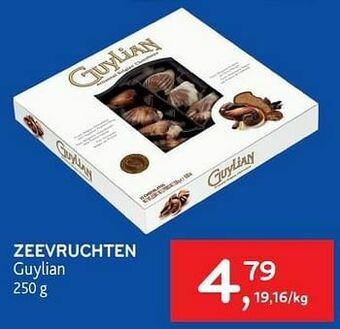 Alvo Zeevruchten guylian aanbieding
