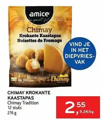 Alvo Chimay krokante kaastapas chimay tradition aanbieding