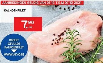 Alvo Kalkoenfilet aanbieding