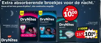 Kruidvat Extra absorbende broekjes voor de nacht aanbieding