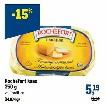 Makro Rochefort kaas tradition aanbieding