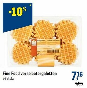 Makro Fine food verse botergaletten aanbieding