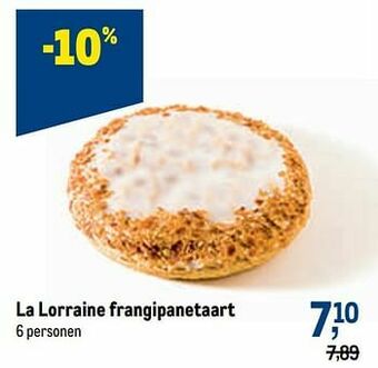 Makro La lorraine frangipanetaart aanbieding