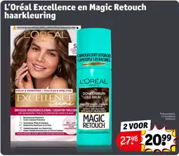 Kruidvat L'Oréal Excellence en Magic Retouch haarkleuring aanbieding