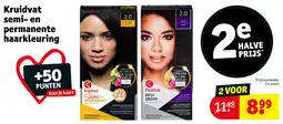 Kruidvat Kruidvat semi en permanente haarkleuring aanbieding