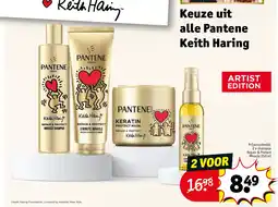 Kruidvat Keuze uit alle Pantene Keith Haring aanbieding