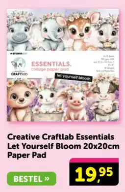 Boekenvoordeel Creative Craftlab Essentials Let Yourself Bloom aanbieding
