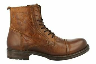 Berca Shoes Jack & Jones Bottine Heren - Cognac aanbieding