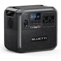 Decathlon BLUETTI draagbaar elektrisch station AC180 1800W/1152Wh batterij voor kamperen aanbieding