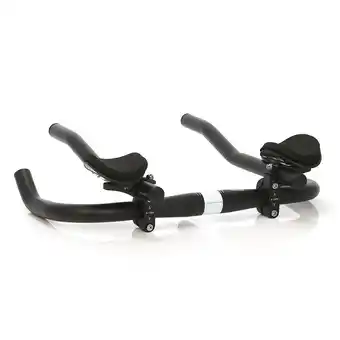 Decathlon Opzetstuur Aluminium 2 Delig 25.4/31.8mm Zwart aanbieding