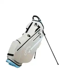 Decathlon Callaway Chev Dry 2024 Waterproof Golf Stand Bag, Glacier/Argent aanbieding