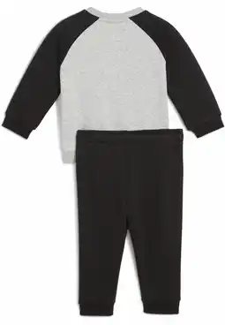 Decathlon Minicats Essentials Raglan Crew set voor peuters PUMA Black aanbieding