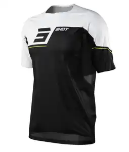 Decathlon Shirt met Korte Mouwen Shot Revolt Zwart/Wit - M aanbieding