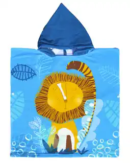 Decathlon KINDERPONCHO LEEUW aanbieding