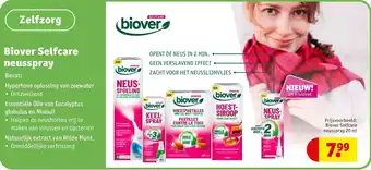 Kruidvat Biover Selfcare neusspray aanbieding