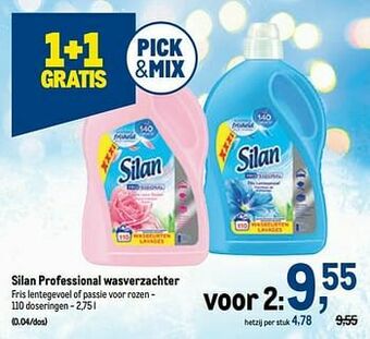 Makro Silan professional wasverzachter aanbieding