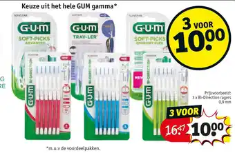 Kruidvat Keuze uit hele GUM gamma aanbieding