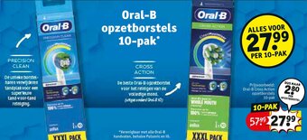 Kruidvat Oral-b opzetborstels 10-pak aanbieding