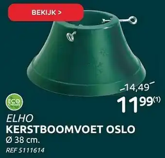 Brico Elho kerstboomvoet oslo aanbieding