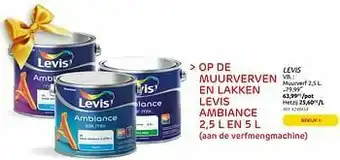 Brico Levis ambiance muurverf aanbieding