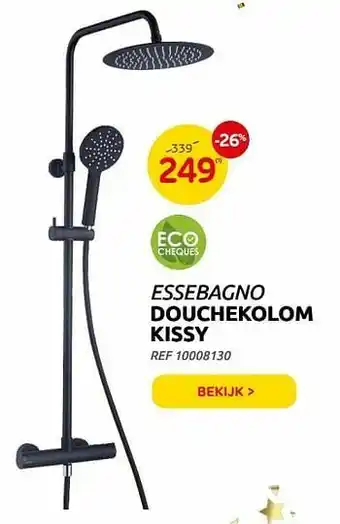 Brico Essebagno douchekolom kissy aanbieding