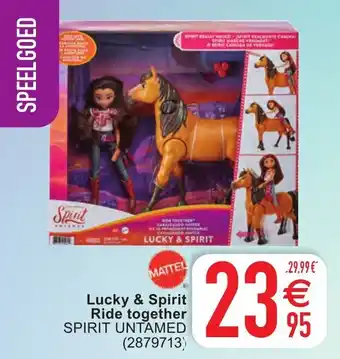 Cora Lucky & Spirit Ride together aanbieding