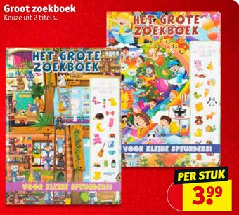 Kruidvat Groot zoekboek aanbieding