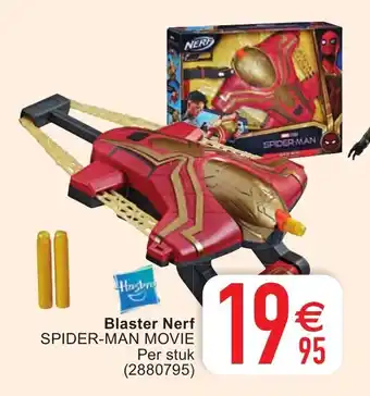 Cora Blaster Nerf Spider-Man Movie aanbieding