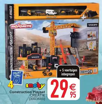 Cora Smoby Construction Playset aanbieding