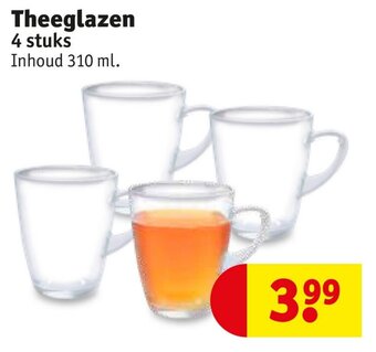 Kruidvat Theeglazen aanbieding