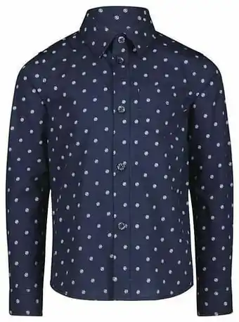 HEMA HEMA Kinderoverhemd En Stropdas Donkerblauw (donkerblauw) aanbieding