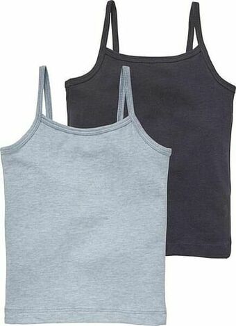 HEMA HEMA 2-pak Kinderhemden Donkerblauw (donkerblauw) aanbieding