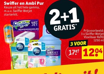 Kruidvat Swiffer en Ambi Pur aanbieding