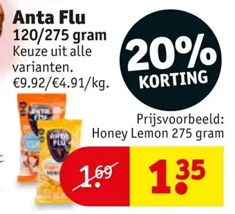 Kruidvat Anta Flu 120g aanbieding