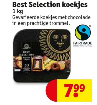 Kruidvat Best Selection koekjes aanbieding