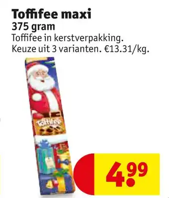 Kruidvat Toffifee maxi 375g aanbieding