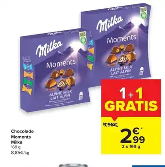 Chocolade moments milka