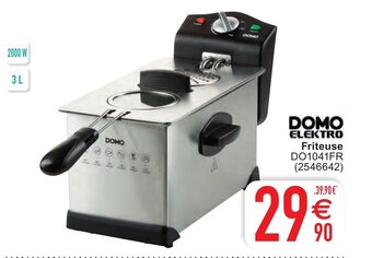 Cora Domo Elektro Friteuse aanbieding