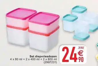 Tupperware Set diepvriesdozen