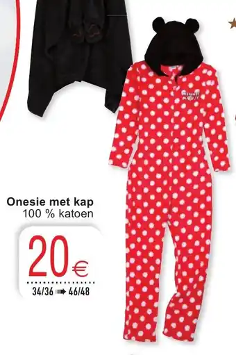 Cora Onesie met kap aanbieding