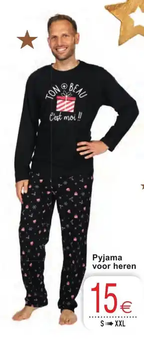 Cora Pyjama voor heren aanbieding