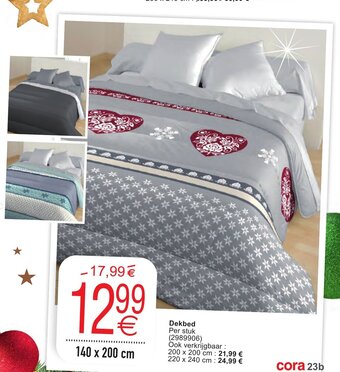 Cora Dekbed aanbieding