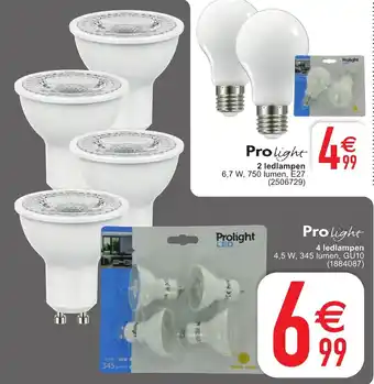 Pro Light 4 ledlampen