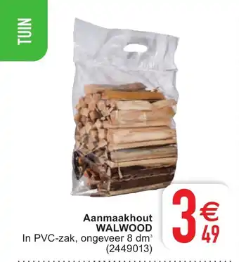 Cora Walwood Aanmaakhout aanbieding