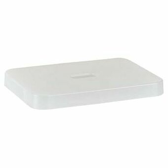 Leen Bakker Sigma home deksel 13 liter - transparant - 3,5x34x24 cm - Leen Bakker aanbieding