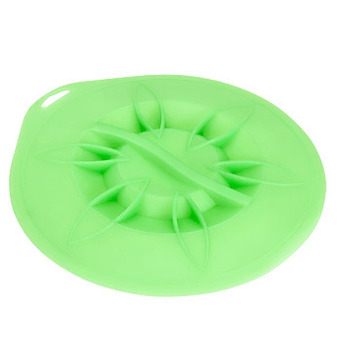 Makro Metaltex Siliconen deksel 25 cm groen aanbieding